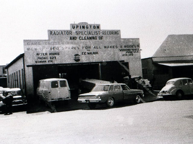 Original Upington Radiator workshop